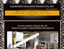 Tablet Screenshot of dalworthmachine.com